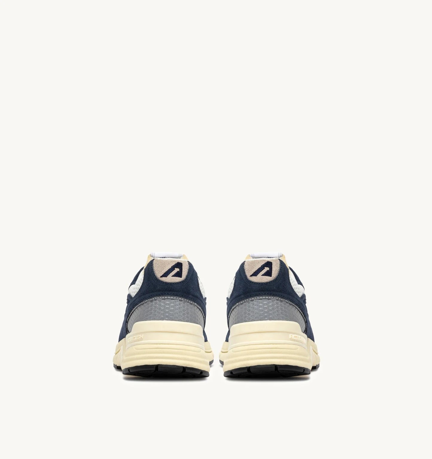 BASKETS HYPERWAY EN MESH ET DAIM BLUETTE ET MARSHMALLOW