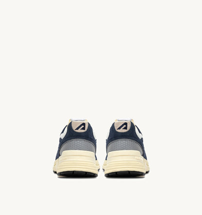 BASKETS HYPERWAY EN MESH ET DAIM BLUETTE ET MARSHMALLOW